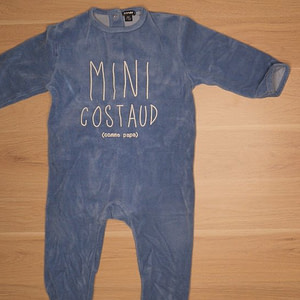 Photo vêtement de bébé PtiBoo #001097